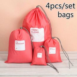 Storage Bags 4pcs/set Travel Bag Set For Clothes Organiser Pouch Closet