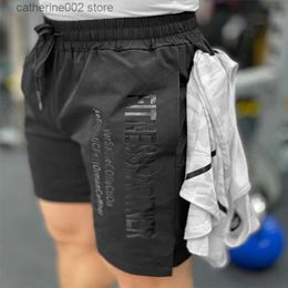 Men's Shorts New Men Fitness Bodybuilding Shorts Man Summer Gyms Workout Male Breathable Quick Dry Sportswear Jogger Casual Beach Short T230602