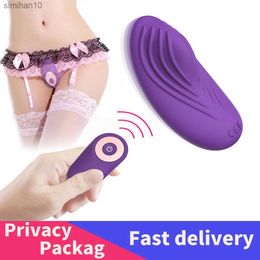 Wireless Remote Control Vibrator Clitoris Stimulator Vibrating Wearable panty G Spot Vibrator for couple Adult Sex Toy for Women L230518