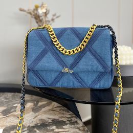 Flap Denim Bags Designer Brand Bag Tote 2023 Crossbody S Handbags Handbag Fashion Shoulder High Quality Women Letter Purse Phone Wallet Artwork