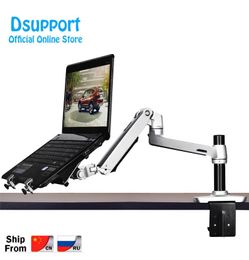 Stand Aluminium Alloy Desktop Mount Dual Use 1727 inch Monitor Support 17 inch Laptop Holder Mechanical Spring Arm Notebook