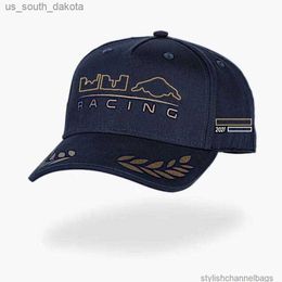 2023 Fashion F1 Racing Cap Formula 1 Team Baseball Cap Brand New Full Embroidered Sun Hat Fashion 412-3 L230523
