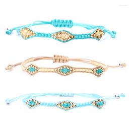 Charm Bracelets Handmade Bohemian Beads Thin For Woman Colours Braid Rope Lucky Bracelet & Bangles DIY Beach Jewellery Gift