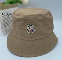 All-match Protection Hat Bucket Hat Korean Style Japanese Style Tide Bucket Hat Street Letters Embroidery Flat-Top Cap Face-Looking Small Sun Hat