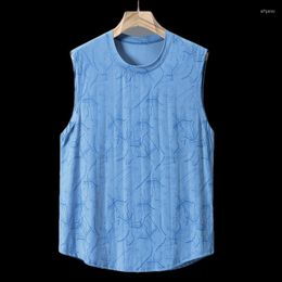 Mens t Shirts 11xl Summer Large Sleeveless Vest Men Plus Size 8xl 12xl 7xl Sports Fitness Quick-drying 10xl Bottoming Tank Top