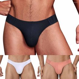 Underpants Mens Sexy Sleepwear Underwear G-string Thongs Bikini Beachwear Briefs Lingerie Youth U Pouch Comfortable