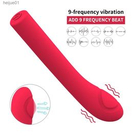 Massage Soft Dildo Vibrator G-Spot Vagina Stimulator Adult Product Female Masturbation Tool Clitoral Slapping Pussy Sex Toys for Couple L230518