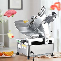 Commercial Automatic Electric Meat Slicer Mutton Roll Grinder Food Mincer Knife Beef Lamb Slicing Machine Electric Food Slicer