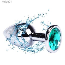 Vibrator Massager Sex Metal Toys for Women Adult Products Men Butt Stainles Steel Plug Sex-toy Anal Dildotoys 8 Colour FRJ6 L230518