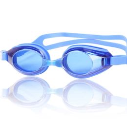 Goggles Waterproof and anti fog silicone Simple swimming goggles P230601