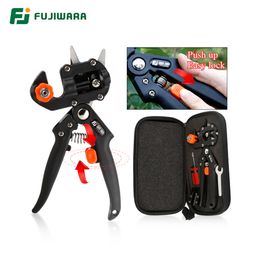 Pruning Tools FUJIWARA Grafting Shears Scissor Fruit Tree Vaccination Multifunction Bud Cutter Gardening 230601