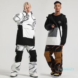Other Sporting Goods Skiing Suit Ski Suit Winter Clothing Trouser Men Snowboard Jacket Pant Super Warm Hooded Windproof Waterproof Couple Sport Wear