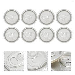 Dinnerware Sets Easy Open Lid Canning Lids Soda Water Sealing Aluminium Practical Leakproof Covers Wide Mouth Ring-pull