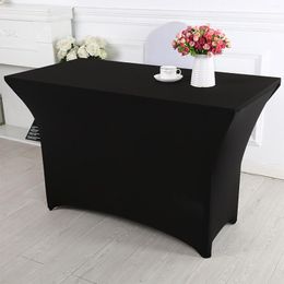 Table Cloth Rectangular Fitted Polyester Tablecloths High Stretch Salon Spa Bed Cover Set