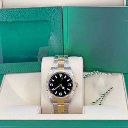 New watch strap Luxury Wristwatch 36mm, Ref# 124273, Two-Tone Movement 904l cal.2836 Automatic Mens Bracelet waterproof Men's Watches