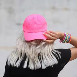 Ball Caps Summer Hat Fluorescent Colour Baseball Cap Men Street Fashion Hats Women Hip Hop Snapback Gorras Hombre Casquette Femme