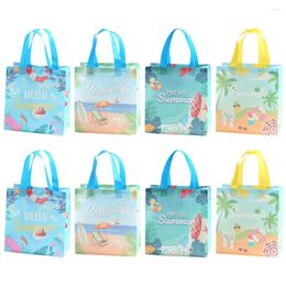 Storage Bags Beach Shopping Bag Tropical Goodie Favour Bags. Treat Tote Luau Hawaiian Decorations