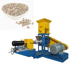 Floating Fish Feed Mill Pellet Extruder Machine High-grade Fish Dog Cat Bird Food Processing Rquipment