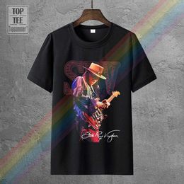 Men's T-Shirts Stevie Ray Vaughan Srv Blues Legend T Shirt Men Black S To 4Xl J230602