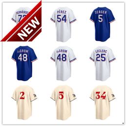 Custom Jersey 25 Jose Leclerc 46 Brock Burke 33 Dane Dunning 20 Ezequiel Duran 17 Nathan Eovaldi 18 Mitch Garver 22 Jon Grey Baseball Jerseys