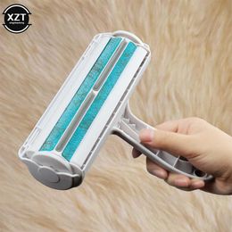 Lint Rollers Brushes Multifunction Pet Hair Remover Roller Removing Dog Cat Hair From Furniture Selfcleaning Lint Pet Hair Remover One Hand Operate Z0601