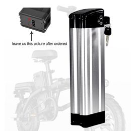 Silver Fish Ebike battery 24V 36V 48V 60V 10Ah 12Ah 15Ah 20Ah 30Ah for G-Hybrid City Bike Folding Bike E-bike Batteries