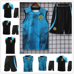 2023 LUKAKU Inter Milans soccer training vest 23 24 BARELLA VIDAL LAUTARO ERIKSEN INTERS DZEKO CORREA AWAY THIRD UNIFORMS TOPs football shirt men kit