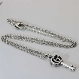 50% off designer Jewellery bracelet necklace ring trendy current vine key pendant fixed men's women's