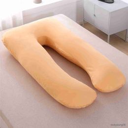 Maternity Pillows Shape Pregnancy Side Sleepers Sleeping Support Pillow for Pregnant Women Body Removable Cotton Cover