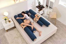 Maternity Pillows Maternity Pillows Cute Soft Long Pillow Stuffed Cylinder Support Waist Leg Cushion Sleep Home Decor Bolster 70cm/100cm/130cm