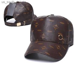 Luxury variety of classic designer ball caps high-quality leather features men's baseball caps fashion ladies hats can be adjusted L230523