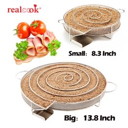 BBQ Tools Accessories 13.78 inch Cold Smoke Generator for Smoker BBQ Grill Cold Smoke Generator Smoker Wood Pellet Kitchen Supplies 230601