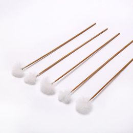 Trimmers 5Pcs Goose Feather Earpick Wax Remover Curette Adult Bamboo Handle Ear Dig Tools Spoon Cleaner Stick Health Care