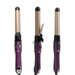 Curling Irons Professional 28mm Electric Hair Curler Roller Wand Ceramic Iron Waver Pear Flower Cone Styling Tools 4 230602