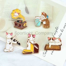 2~5 Pcs/set Creative Enamel Brooches 2023 Cute Cartoon Animals Cup Crown Heart Badge Jewelry Lapel Pin for Kids the Best Friend Gifts