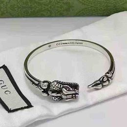 50% off designer Jewellery bracelet necklace ring spirit snake Python Bracelet opening design temperament style men women alike