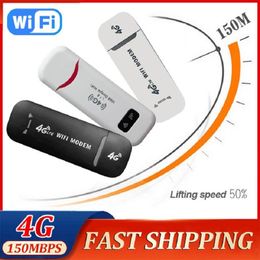 Modems 4g Lte Wireless Usb Dongle 50mbps Modem Stick Wifi Adapter Card Router Usb Modem Stick for Laptop Mobile Broadband Wifi Adapte