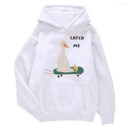 Men's Hoodies Come And Catch Me . I Sakte To Other Place Print Man'S Retro Couple Clothing Harajuku Sport Tracksuit Soft Regular Tops