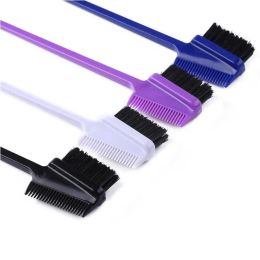 1pc Double Sided Edge Comb Women Men Beauty Styling Brush Salon Hairdressing Tools Temples Bru sqcTGs