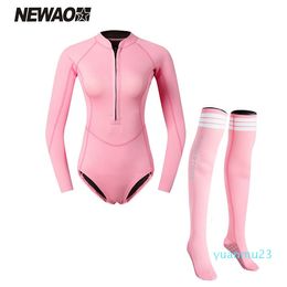 wetsuits drysuits scubatrek 다이빙복 긴 소매 태양 보호 전신 수영복 바지 스타일 서핑 스노클링 슈트 다이빙