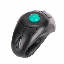 Mice 1 Pcs New USB Wireless PC Laptop Finger HandHeld Trackball Mouse Mice