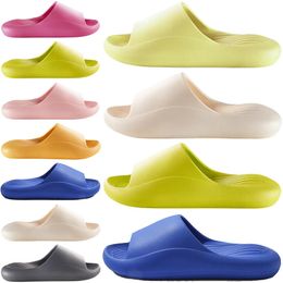 Designer sandal slipper sliders for green yellow men women sandals slide runners pantoufle mules mens womens slides slippers trainers flip flops sandles color11