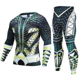 Men's Tracksuits Gym Fitness Men Tracksuits Rashguard Compression Sport Suits Quick Dry Running Sets Men Clothes Joggers Training Sportswear J230601