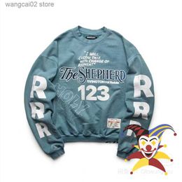 Men's Hoodies Sweatshirts Vintage RRR123 Holy Club Sweatshirts Men Women 1 1 Top Quality Washed RRR-123 Crewneck Oversized Hooded T230602