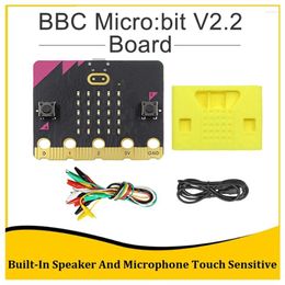 Micro:Bit V2.2 Go Kit Built-In Speaker Microphone Touch Sensitive DIY Programmable Development Board Protective Case