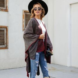 Scarves 2023 Cashmere Scarf For Women Fashion Warm Winter Blanket Thick Shawl Wrap Bandana Female Pashmina Poncho