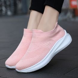 2022 New Women Flat Slip on Shoes Woman Lightweight Women Sneakers Summer Autumn Casual Chaussures Femme Basket Flats Shoes