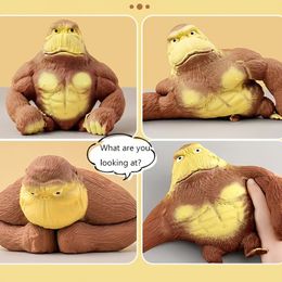 Decompression toy Gorilla Pattern Latex Soft Gorilla Toy Stretch Gorilla Action Pattern For Kids Boys Girls