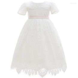 Girl Dresses Infant Baby Dress For Christening Girls Lace Baptism Clothes Birthday Christmas Party Wedding Outfits D30