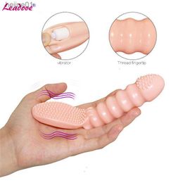 Adult toy Sex massager Finger Vibrators Toys Clitoris Stimulation Brush Vibrating Sleeve G Spot Massage Adult Product For Woman ZD0196 L230518